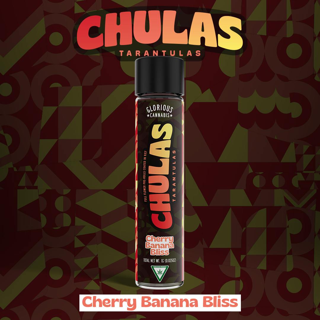 Chulas | Cherry Banana Bliss | Infused Pre-roll | 1g | Hybrid