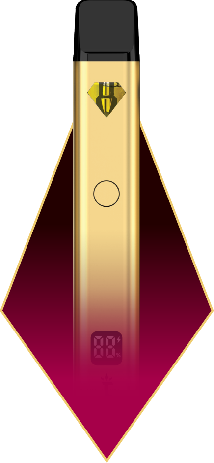 Distillate Diamond Disposable Strawberry Cough