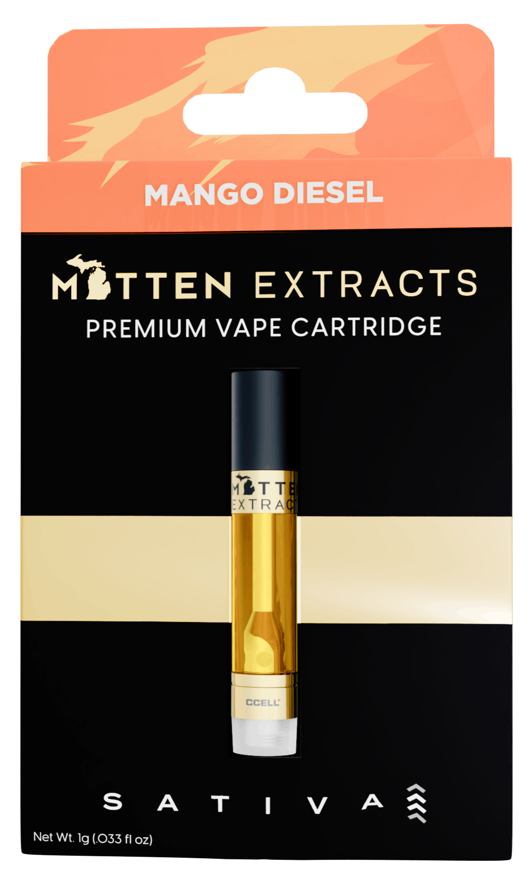 Mitten Extracts: Mango Diesel (S) 1G Cart