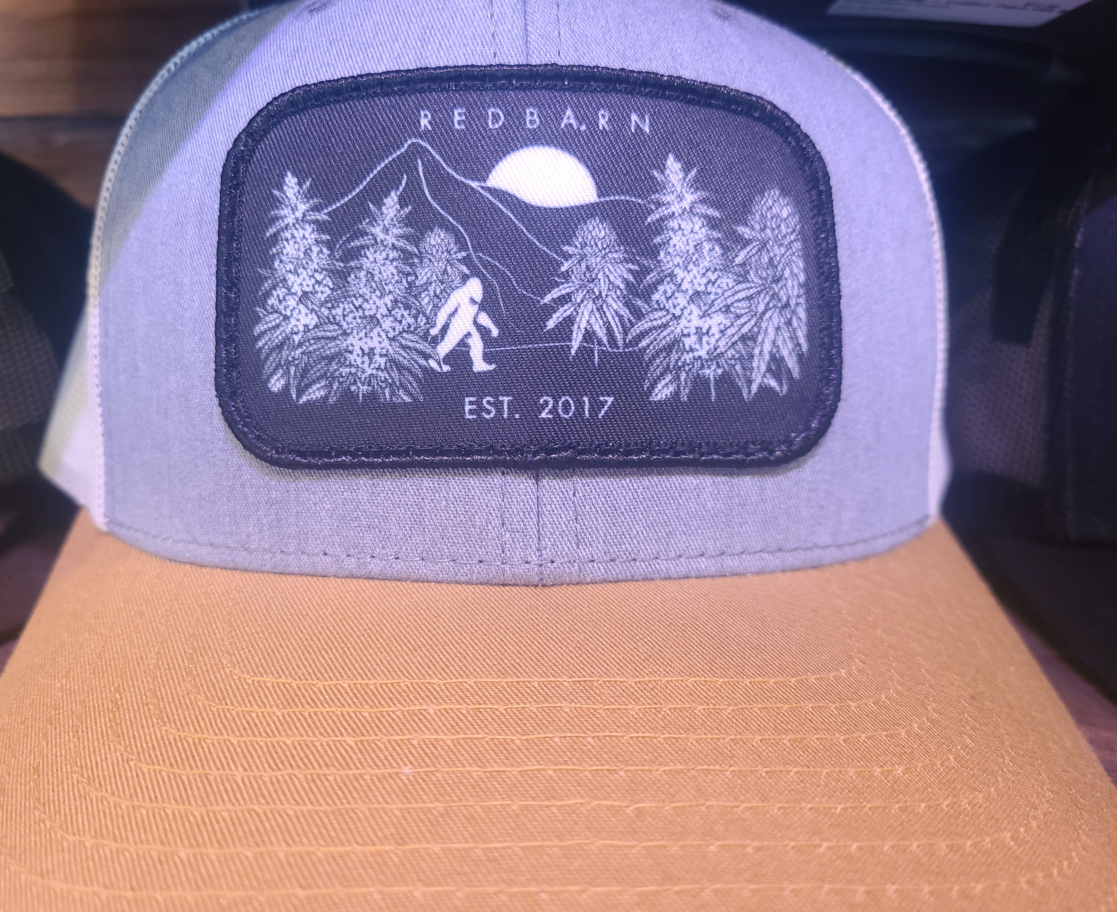 Redbarn Hat - C12 Bigfoot Patch Khaki/Tan