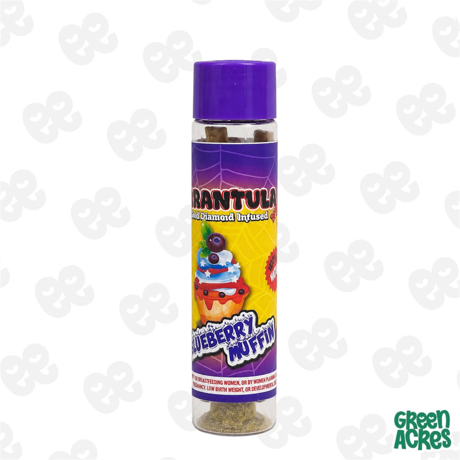 Trap Depot: Blueberry 1.2G Infused Tarantula PreRoll