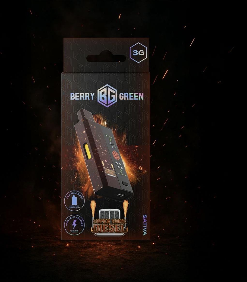 Berry Green Disposable Super Sour Diesel