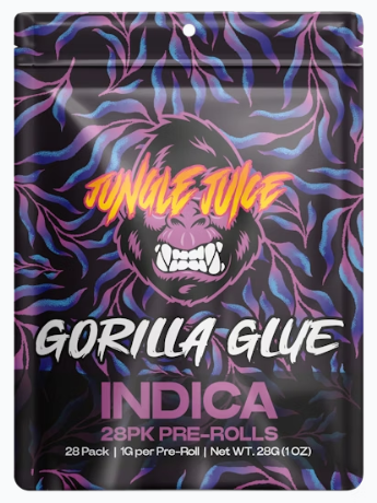 Jungle Juice - Pre-rolls 1g - 28pk - Gorilla Glue