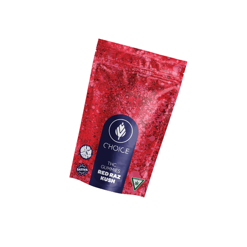 Choice Chews - Red Raz Haze 100mg (Sativa)