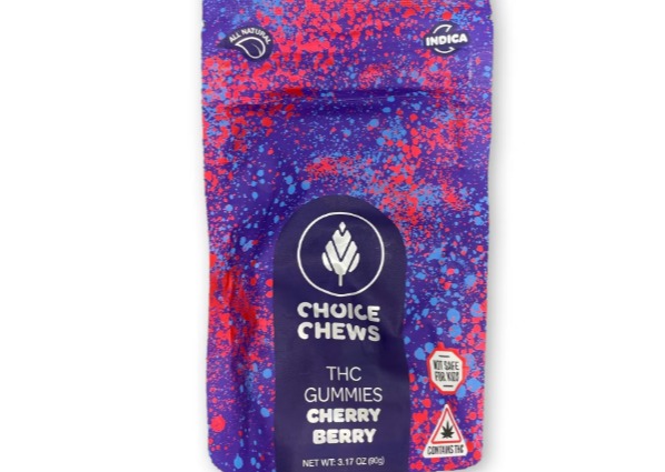Choice Chews - Cherry Berry - Gummies - 100mg (10-Pack)