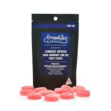 SMOKIEZ GUMMY SOUR JAMBERRY 1:1 (I) [10PK] 100MG
