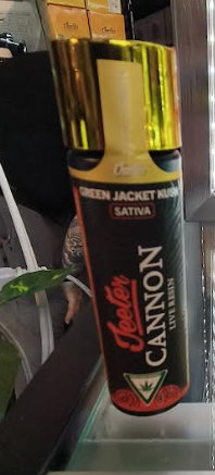 Cannon | Green Jacket Kush | Infused Pre-roll | 1.3g | Sativa
