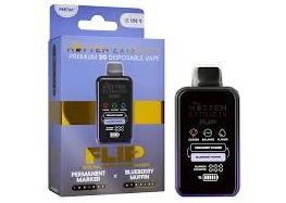 Mitten Extracts Disposable 2-In-1 Flip - Permanent Marker | Blueberry Muffin