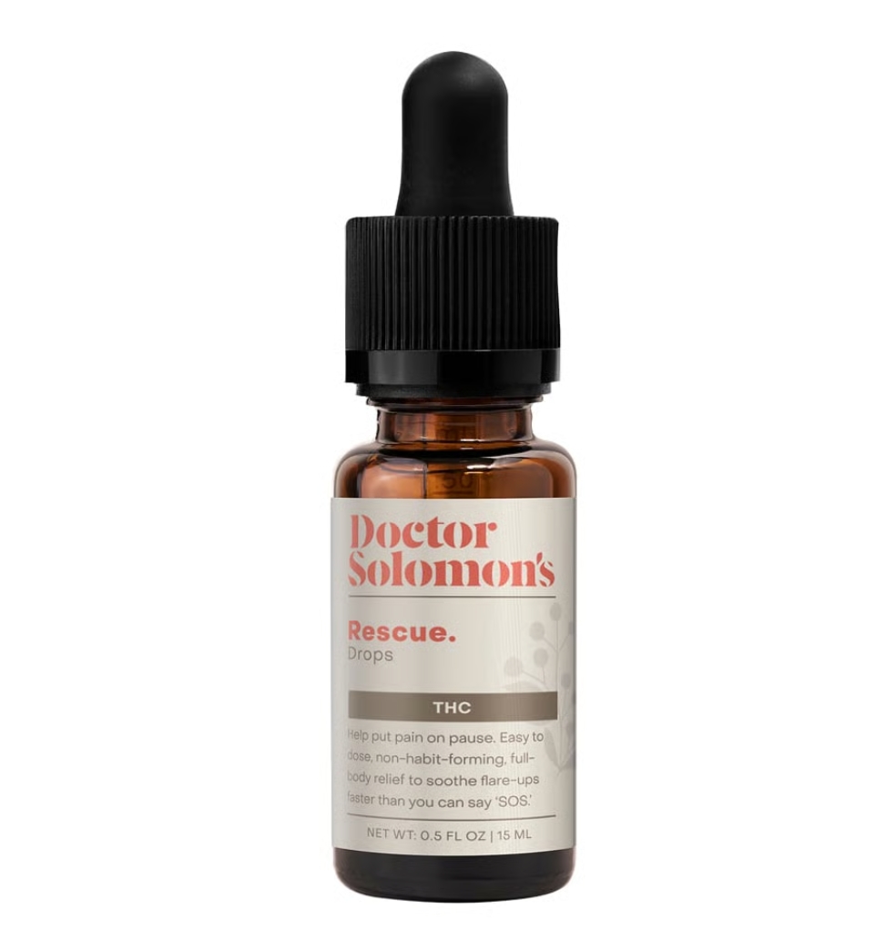 100mg RSO Tincture - Rescue - Dr. Soloman's - REC