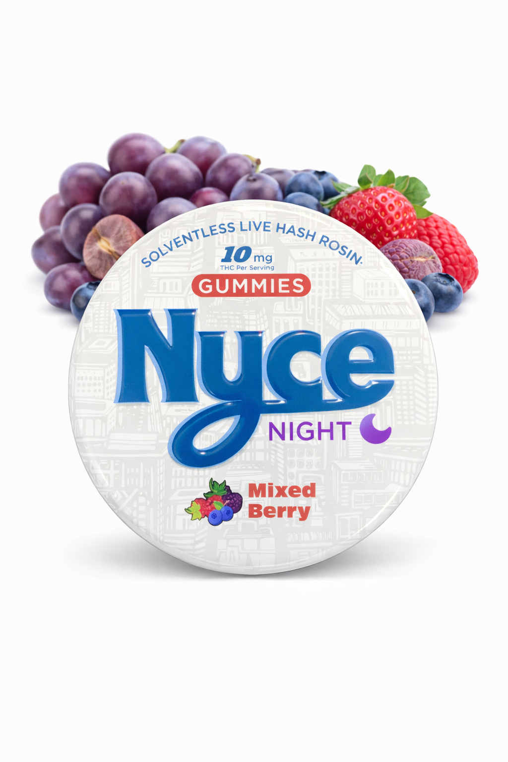 Mixed Berry | Night | 10 Pack Gummies | 100mg