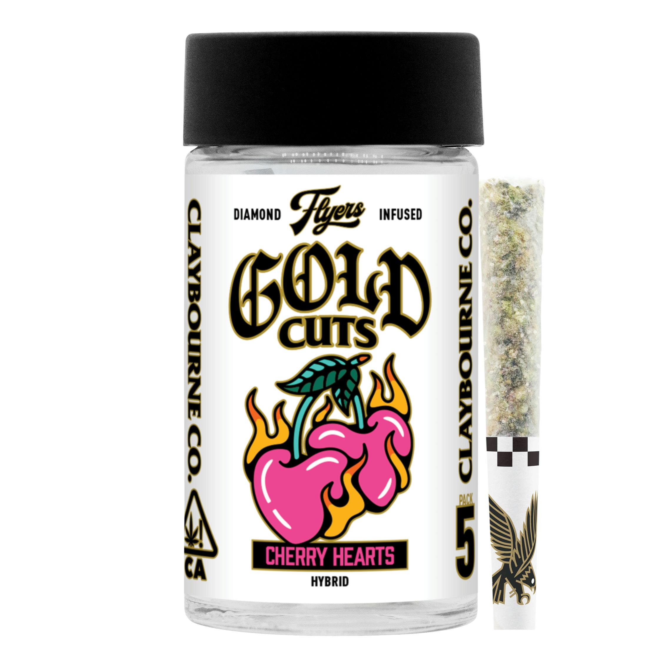 Cherry Hearts Diamond Infused 5 Pack
