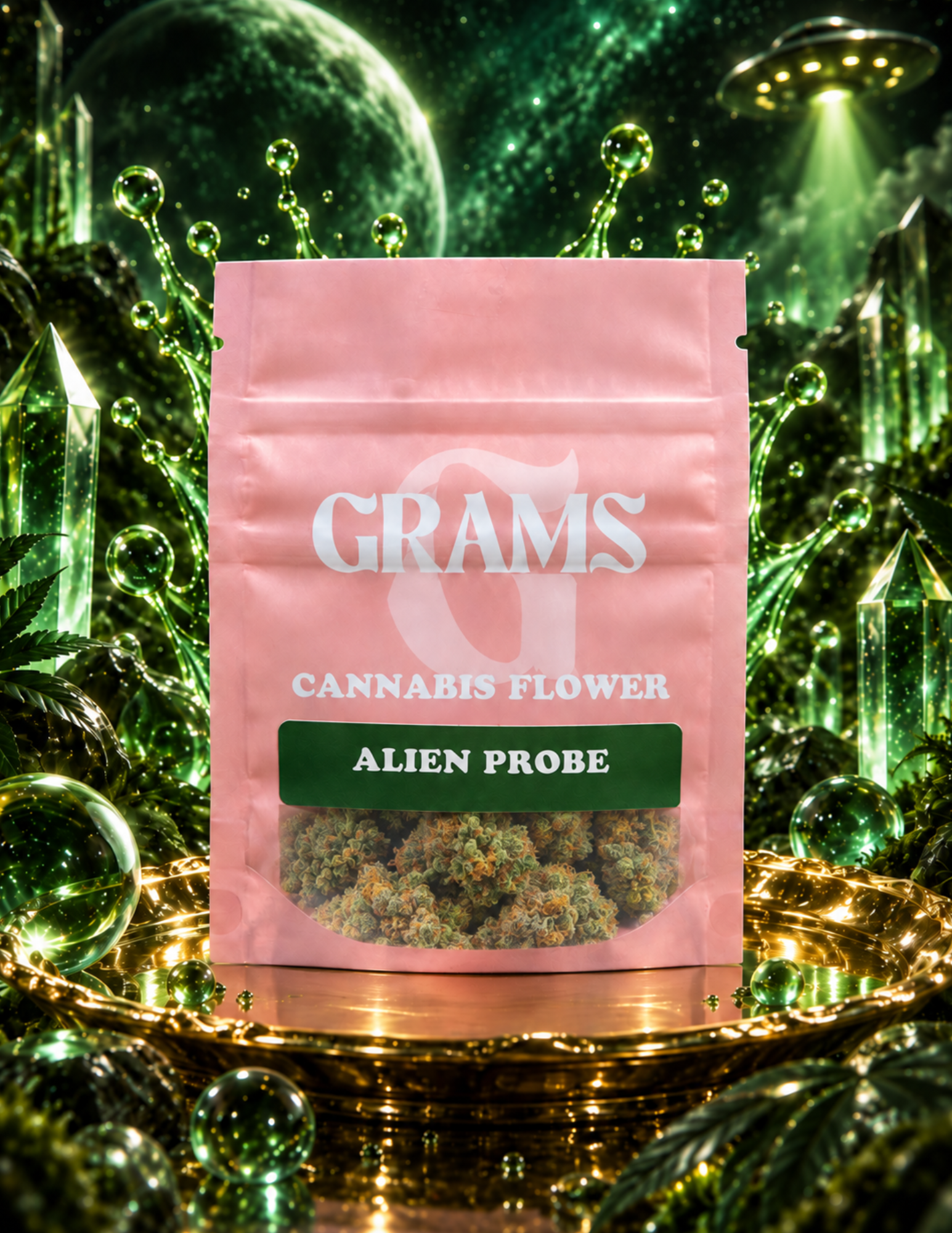 Grams | Alien Probe | Hybrid | Flower | 1g