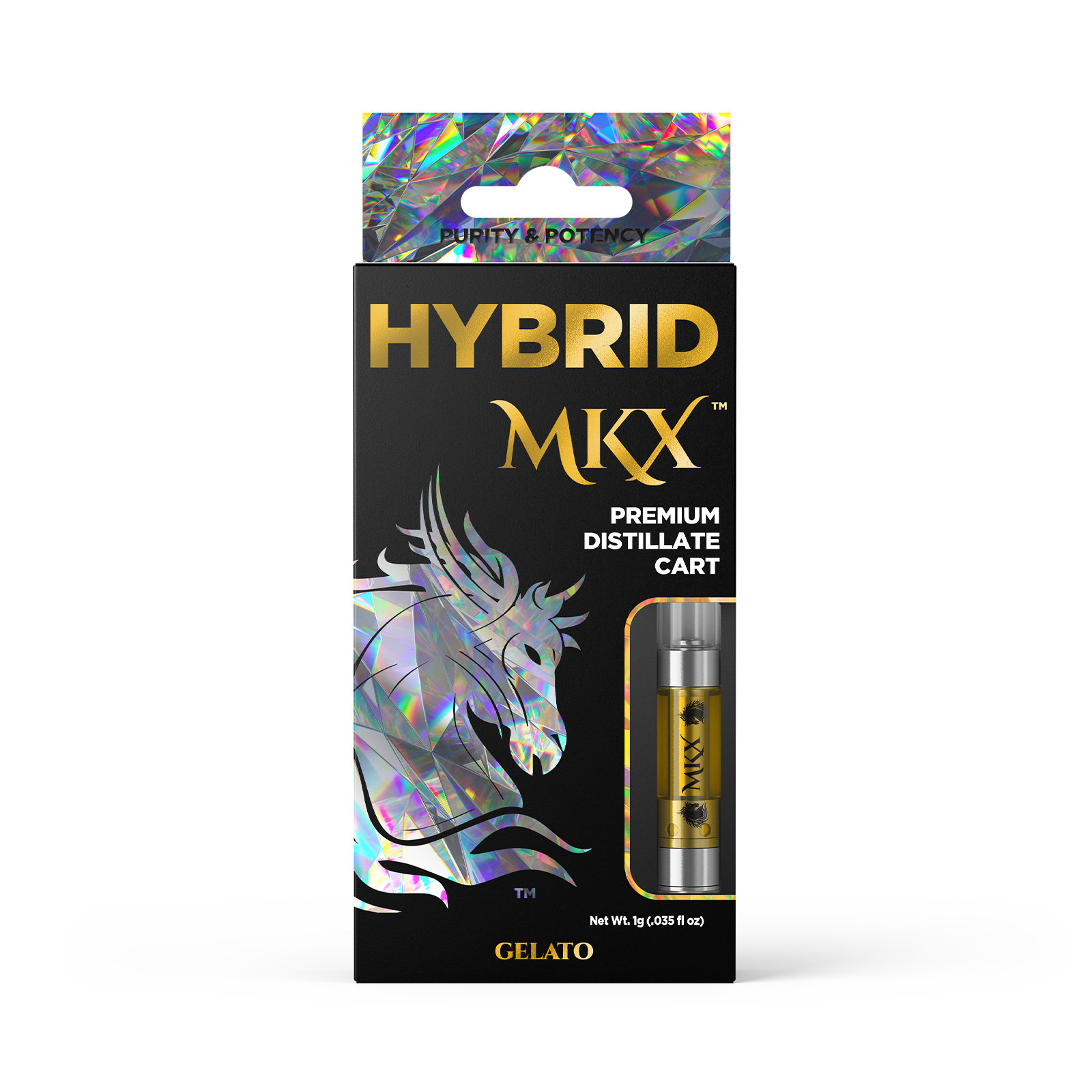 MKX 1 Gram 510 Thread Carts - Gelato (Hybrid)