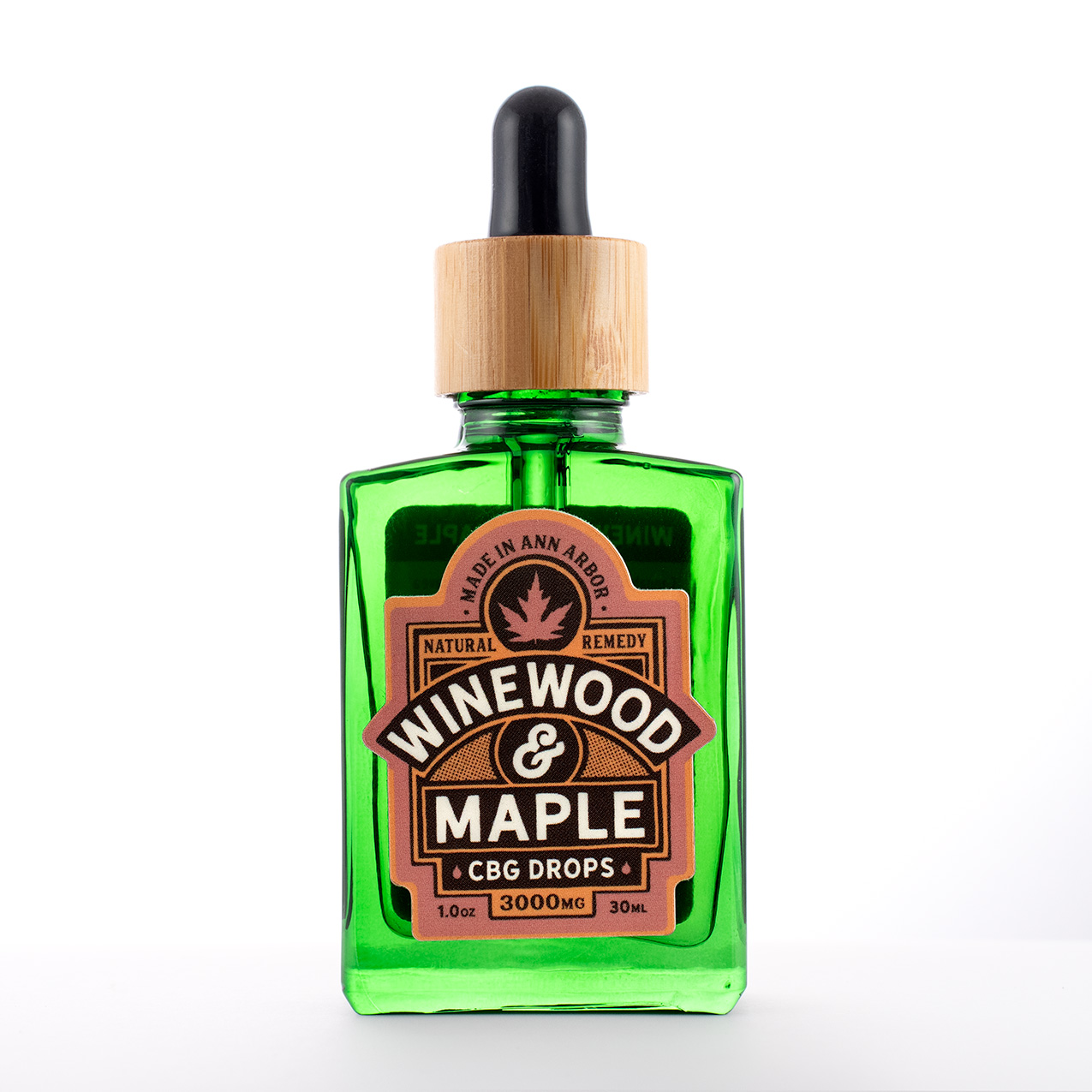 CBG Drops | Winewood & Maple 3000mg