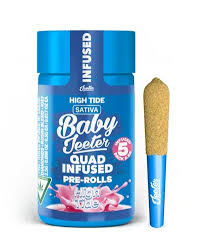 Baby Jeeter - High Tide - 5 x .5g Rosin Infused Prerolls
