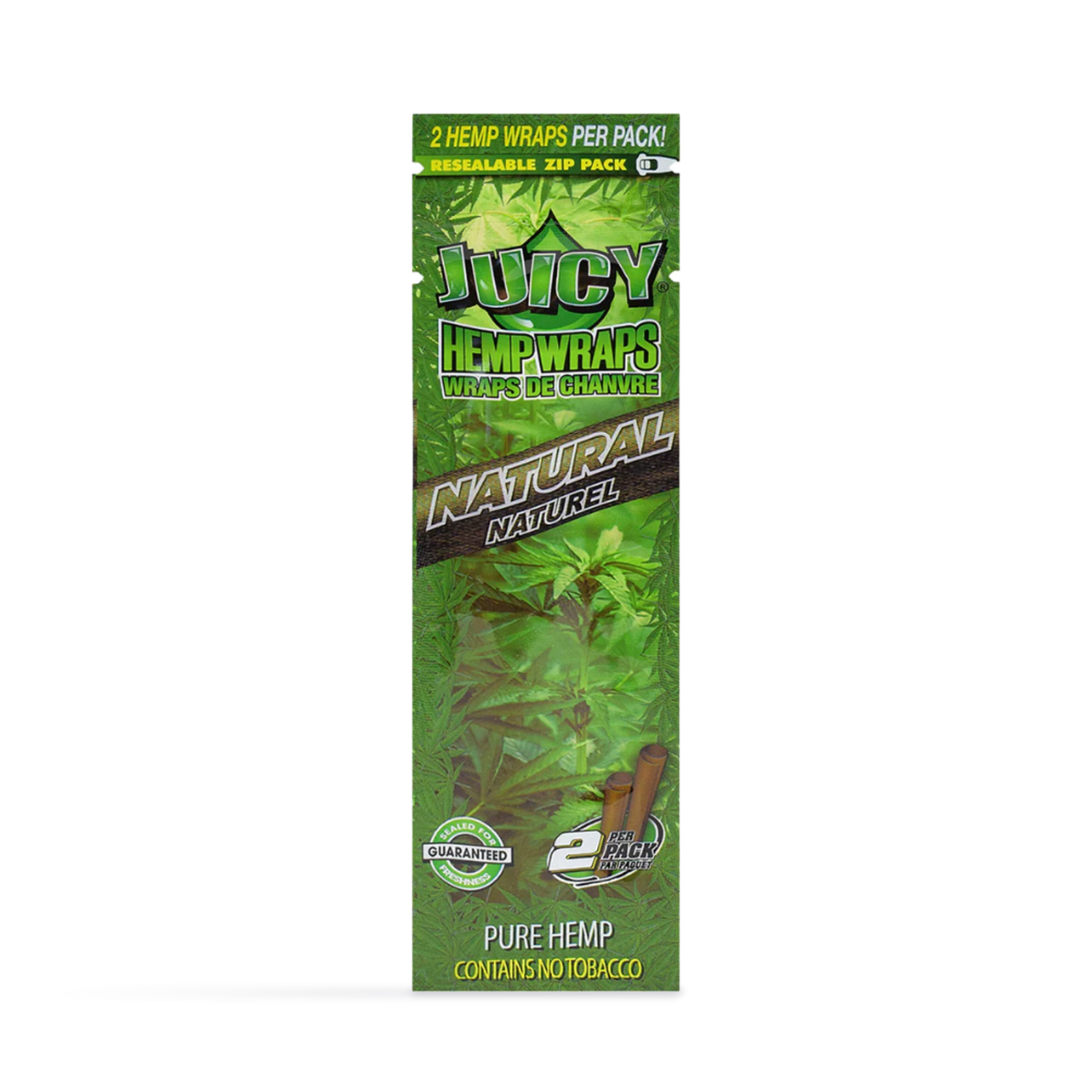 Natural Hemp Wraps 2-Pack