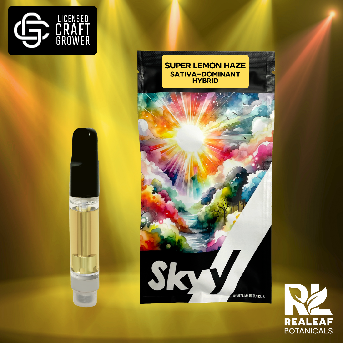 Super Lemon Haze Vape Cartridge 2.0g