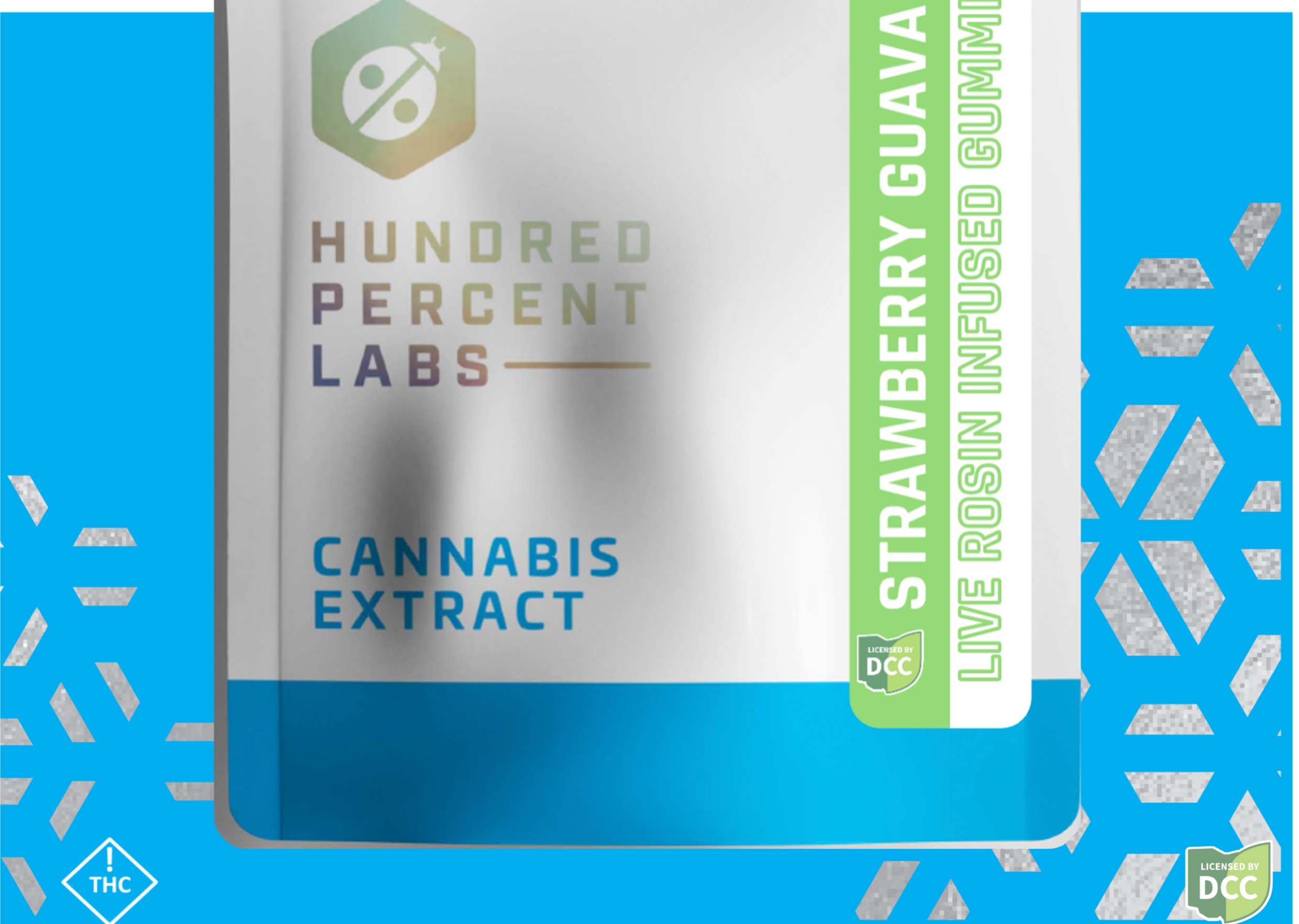 Strawberry Guava 8pk | 110mg Live Rosin Gummies