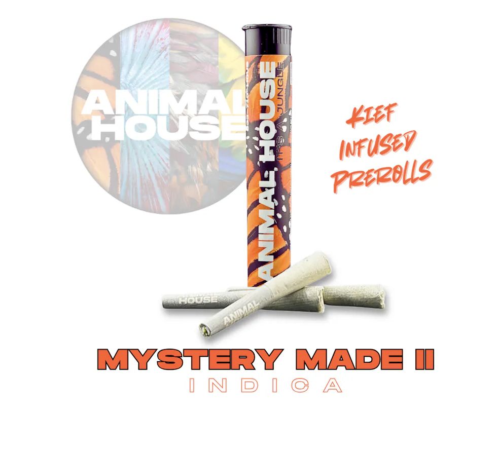 Animal House Mystery Made II Infused Pre-Roll 3pk-IND