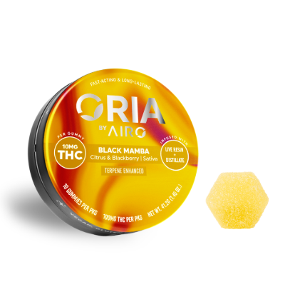 Ⓥ ORIA Gummies 100mg: Black Mamba 10pk