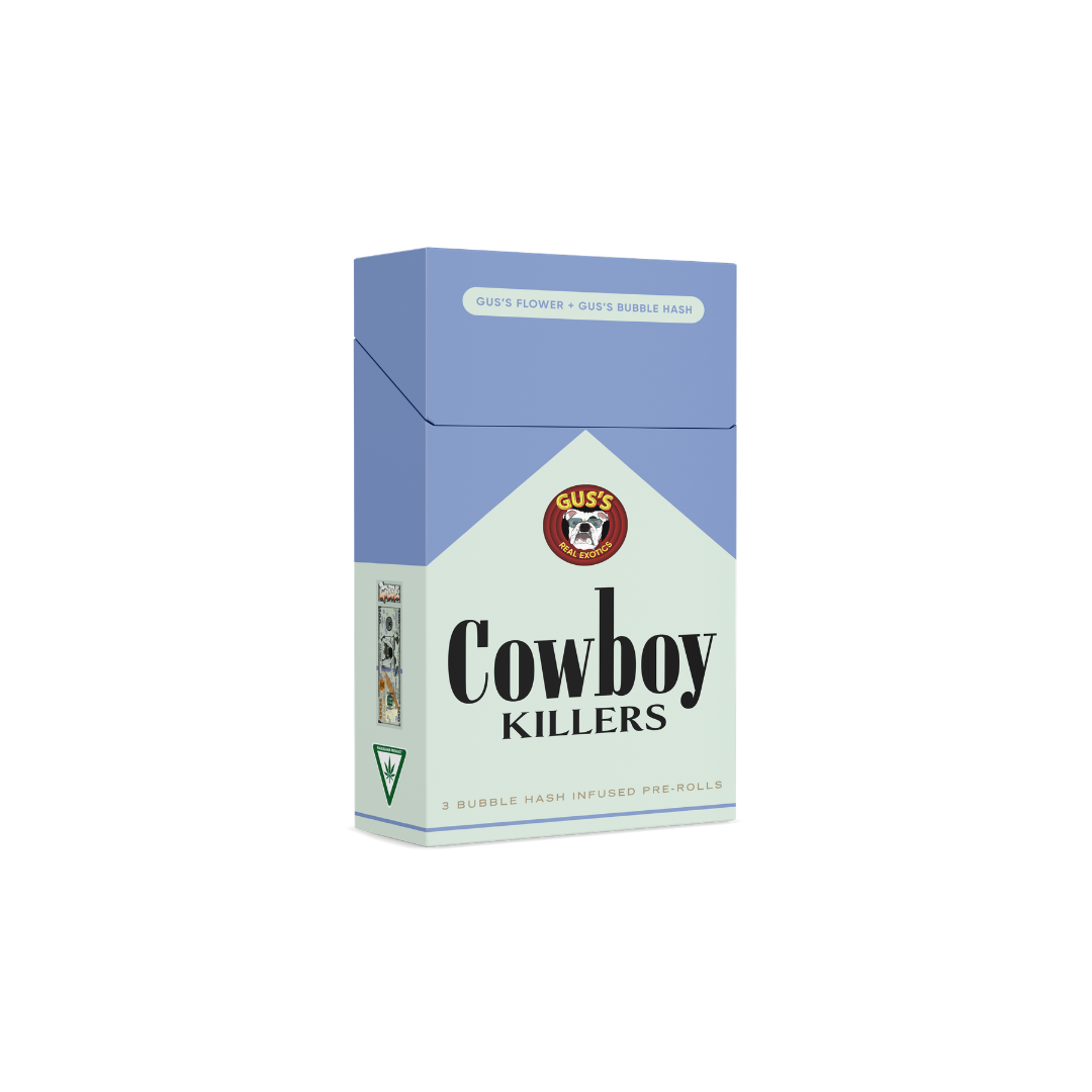 Gus's Exotics - Cowboy Killers 3 Pack Infused Prerolls - Z Notes