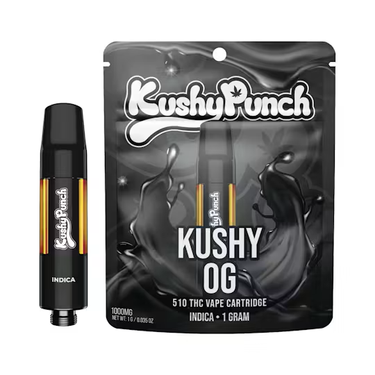 Kushy Punch | 1g 510 Cartridge | Kushy OG