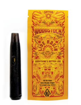 Woodstock Prickly Pear Sativa All In One Live Rosin Vape