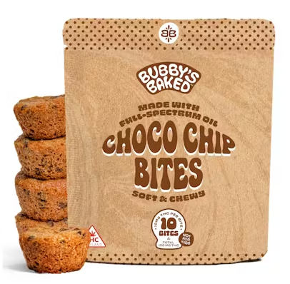 Bubby's Baked | Chocolate Chip Medicated Bites | 10mg (10ct)