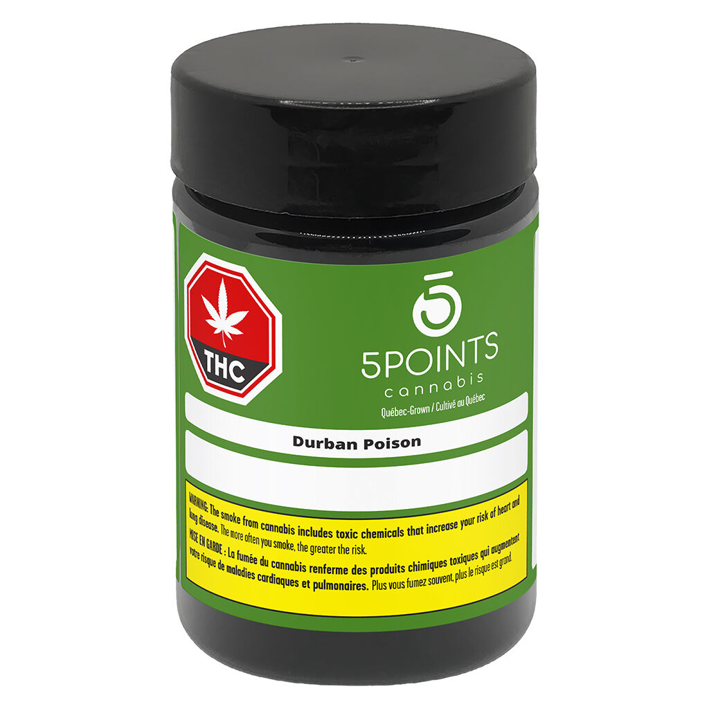 5 Points Cannabis - Durban Poison - 7g