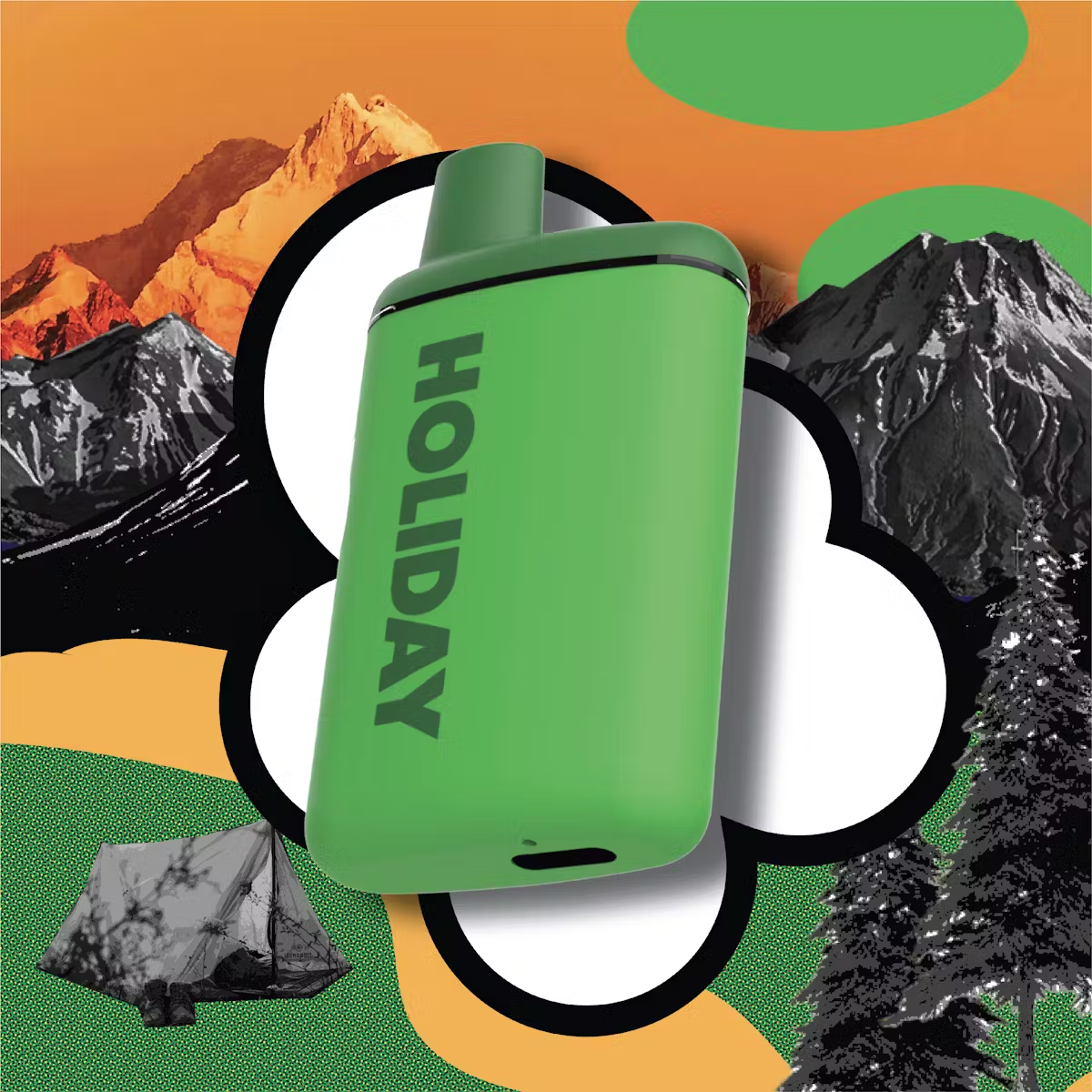 Happy Camper Disposable Vape | 1g - Holiday