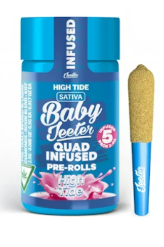 High Tide | Baby Jeeter Infused Pre-Rolls | 5pk | 2.5g