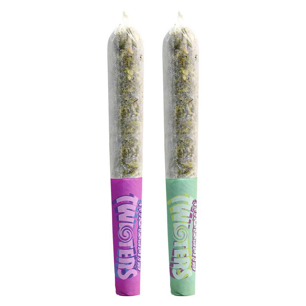 Twisters - Passion Plunge & Lime Frizz Infused Pre-Roll | 2x0.5g