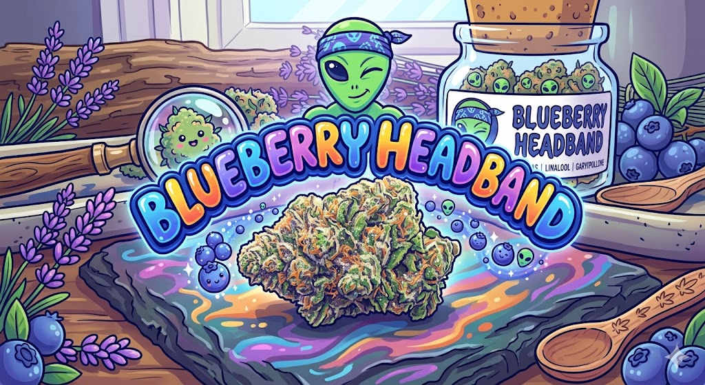 1937 | Flower | Blueberry Headband | 3.5g