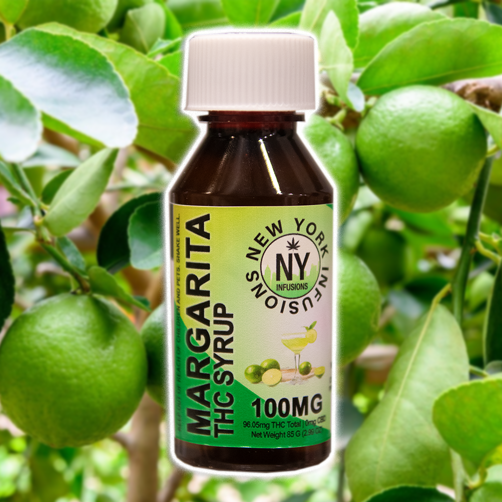 NY Infusions | 100mg THC Syrup | Margarita
