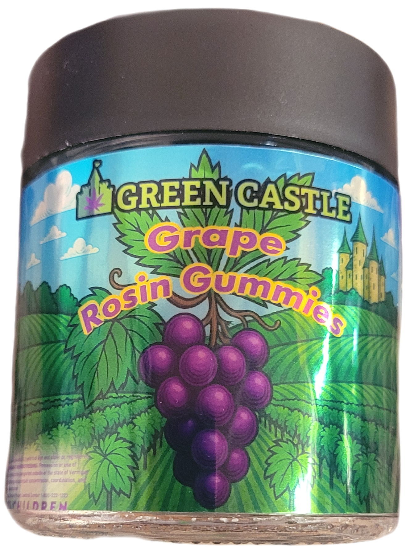 100mg Grape Gummies | Sativa | Green Castle