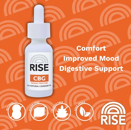 Rise - CBG Tincture - 1500mg