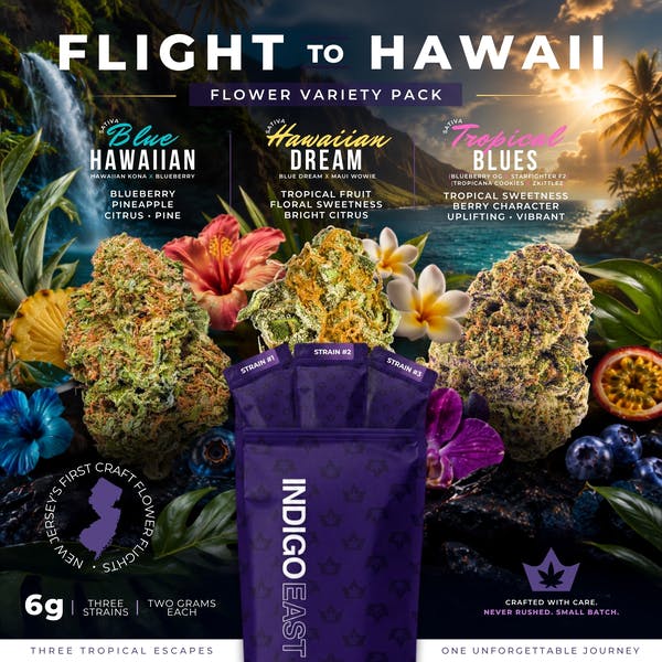 Flight to Hawaii | Indigo East | 3 x Variety Pack