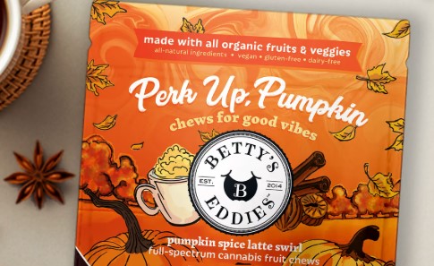 Perk Up Pumpkin Spice Latte Swirl Gummies 1:1:1 THC:CBC:CBG 2pk | 50mg