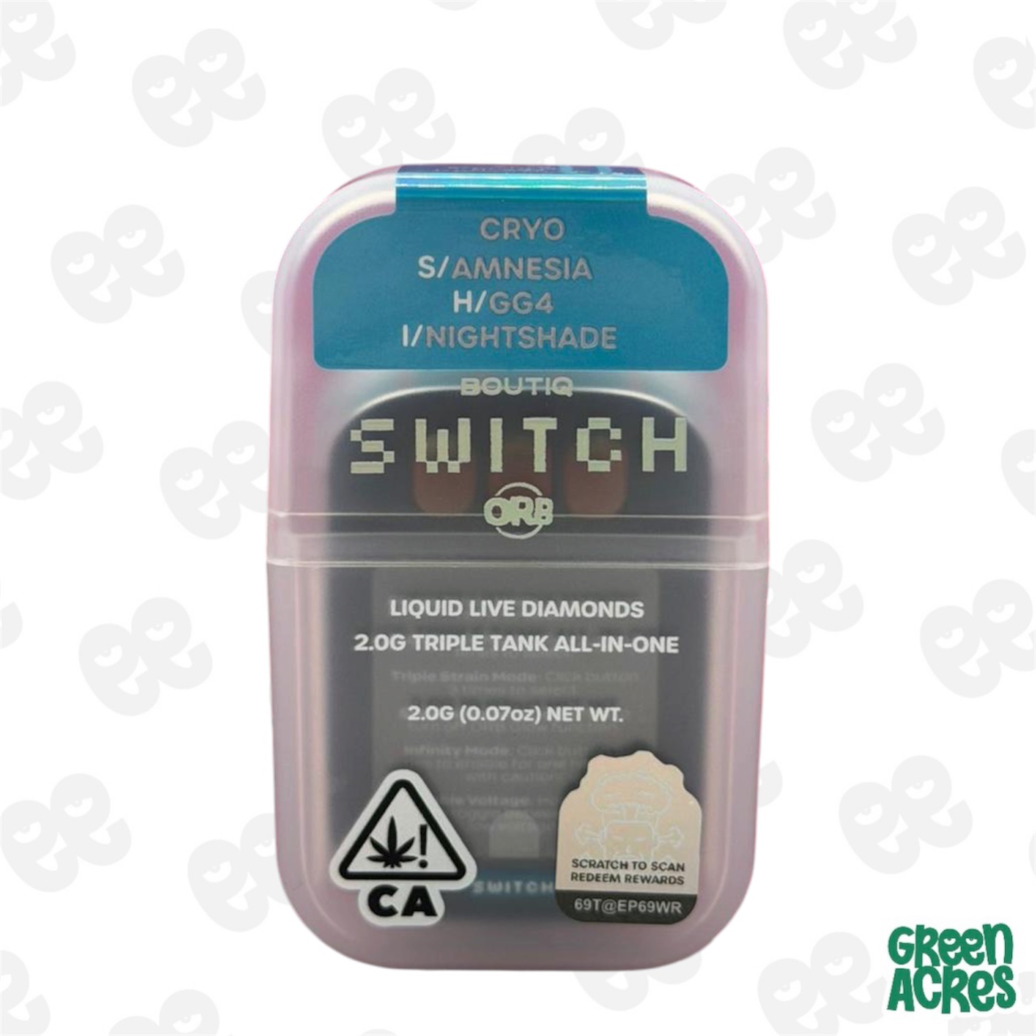 Boutiq: Amnesia X GG4 X Nightshade 2G Switch Disposable