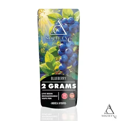 Society C - Blueberry - Live Resin Disposable