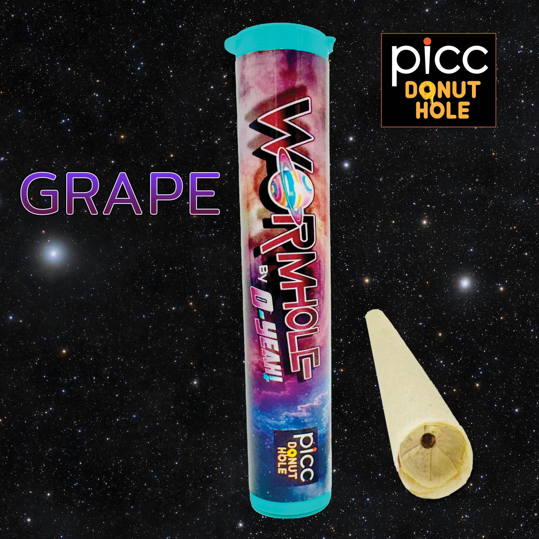O-YEAH! - Grape - 1g - Infused Pre Roll