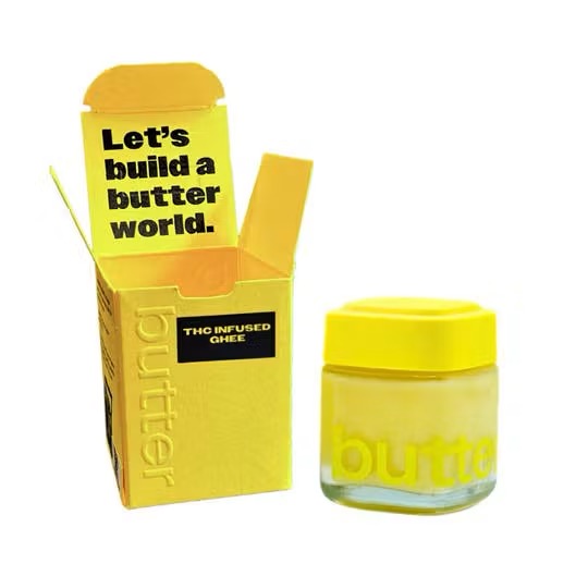 Butter | Ghee Butter | Live Rosin Infused | 3.5oz | 100mg