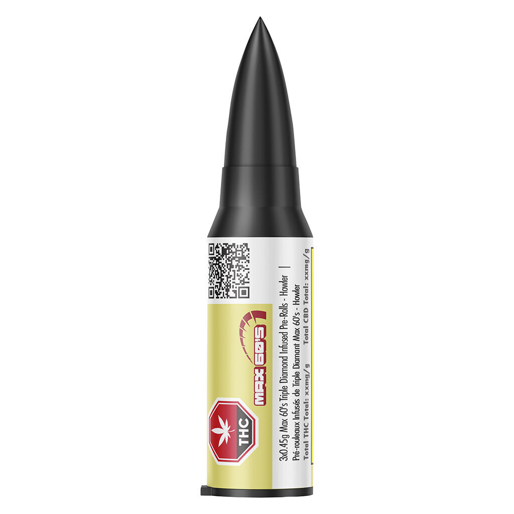Howler Triple Diamond Infused Pre-Roll | 3x0.45g