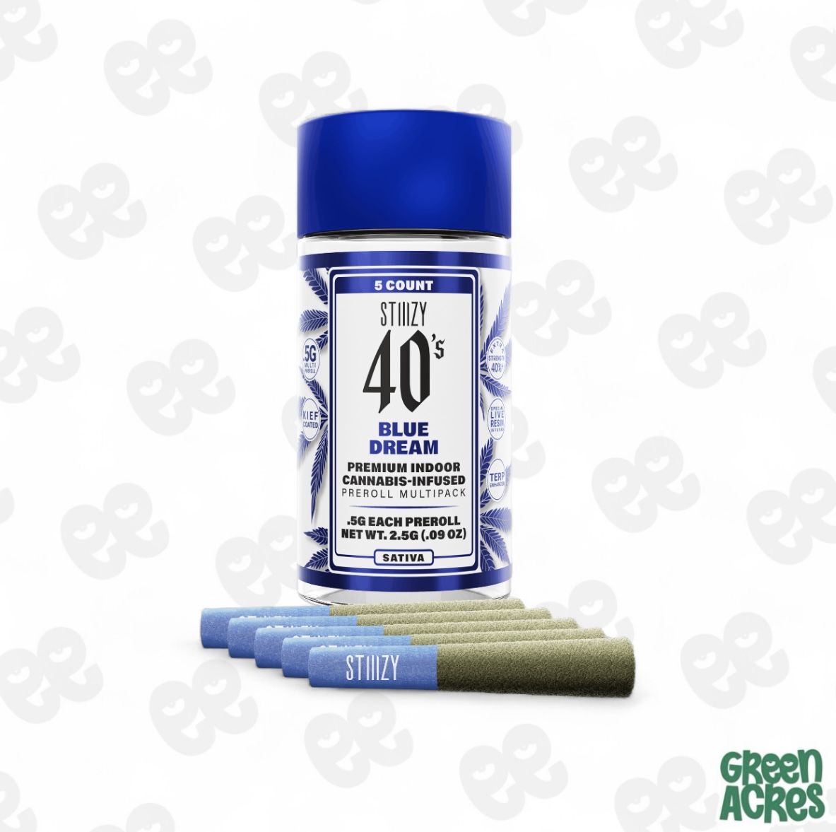 Stiiizy: Blue Dream Pre-Roll Multi Pack (5x0.5g)