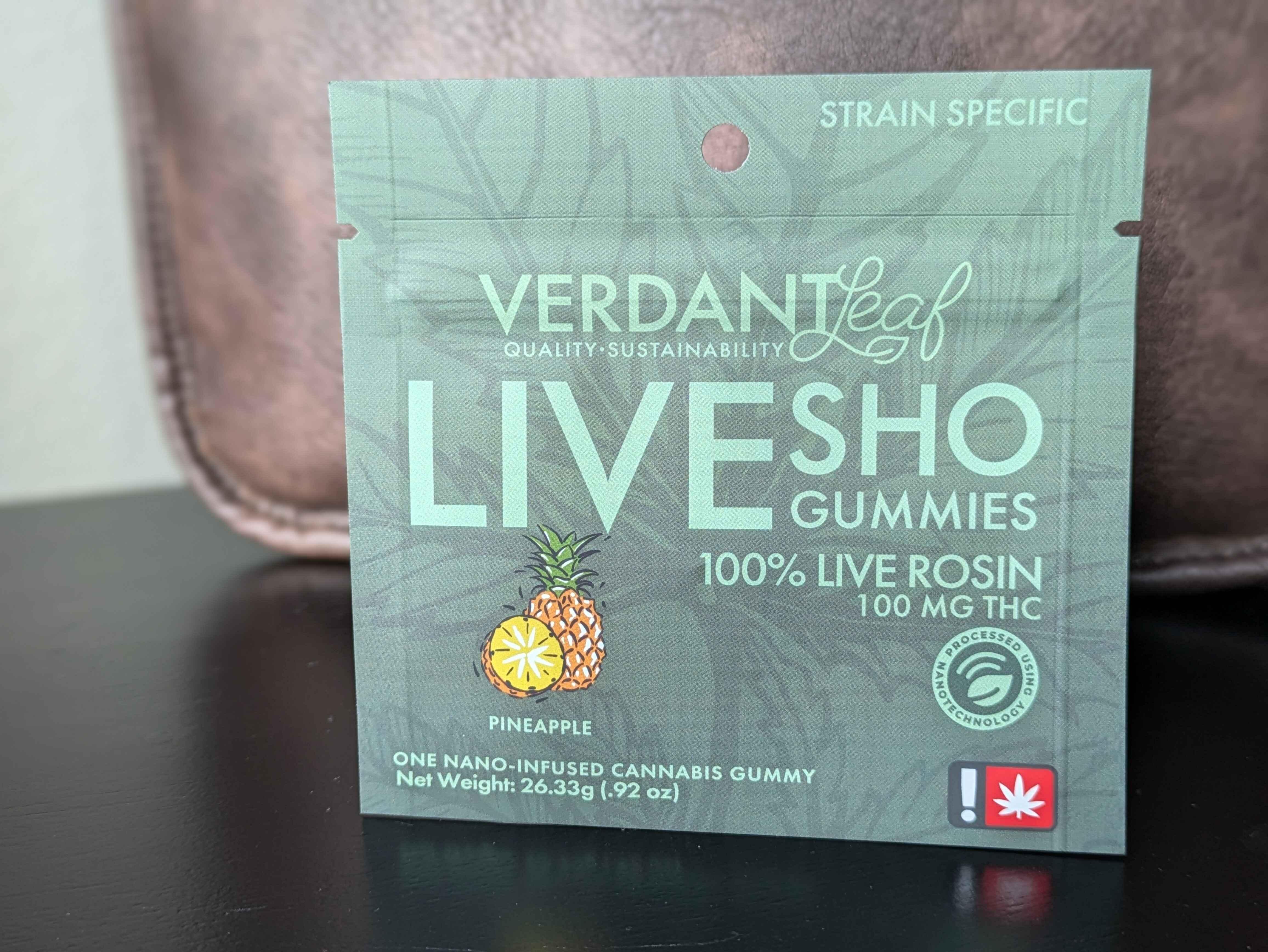 / Pineapple Live Rosin Gummy