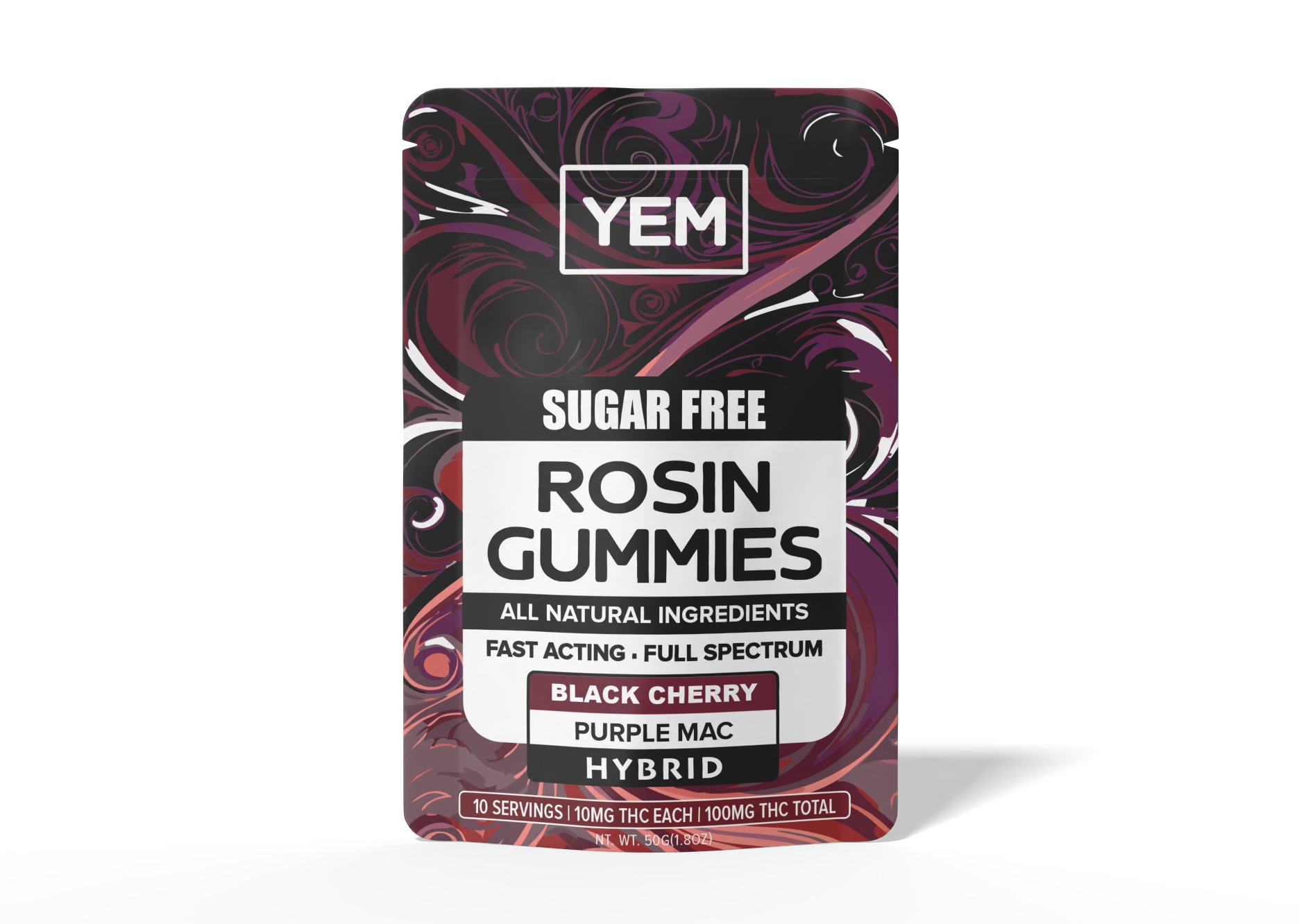 Rosin Gummies Black Cherry Purple