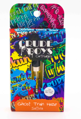 Crude Boys - Ghost Train Haze - 1g Cart