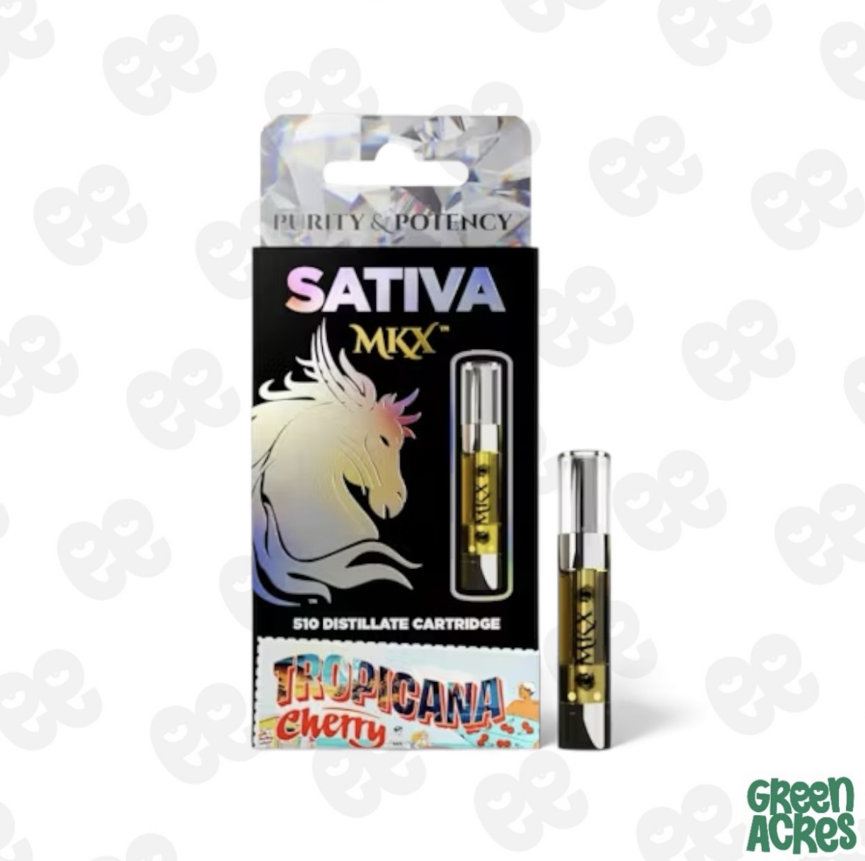 MKX 1 Gram 510 Thread Carts - Tropicana Cherry (Sativa)