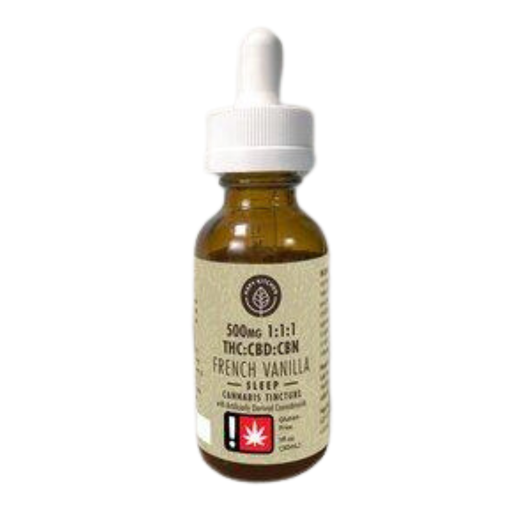 Hapy Kitchen | 1:1:1 French Vanilla Sleep Indica Tincture