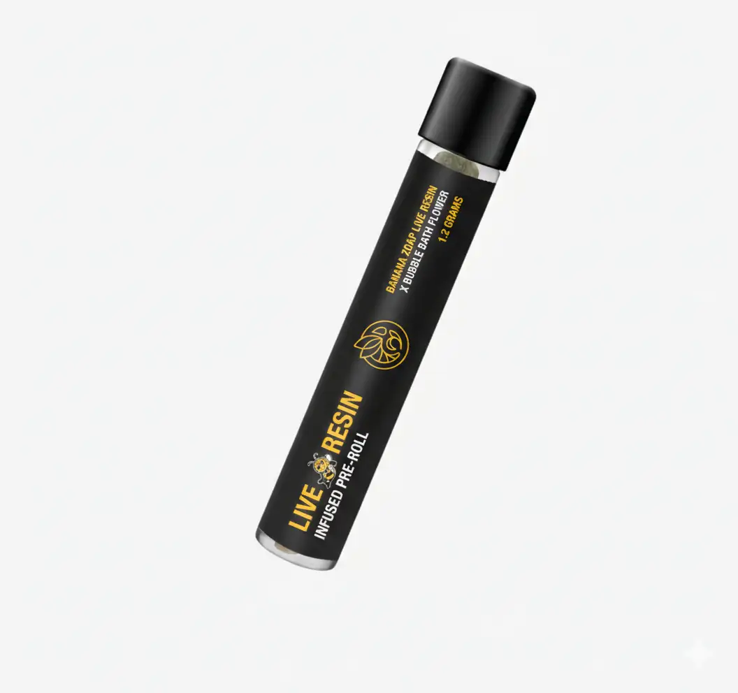 Humblebee - Live Resin Infused Preroll - 1.2g - Biscoti Mints x Gorilla Glue